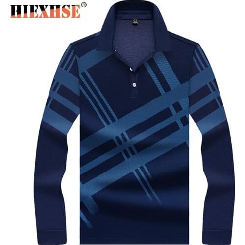 2020 New Autumn Arrival Long Sleeve Polo Shirt Men High Quality Stylish Embroidery Brand Polo Shirts Casual Business Cloth 8606