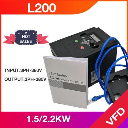 Angisy 1.5KW 380V 3-Phases Input And 380V 3-Phases Output Frequency Converter 60HZ to 50HZ