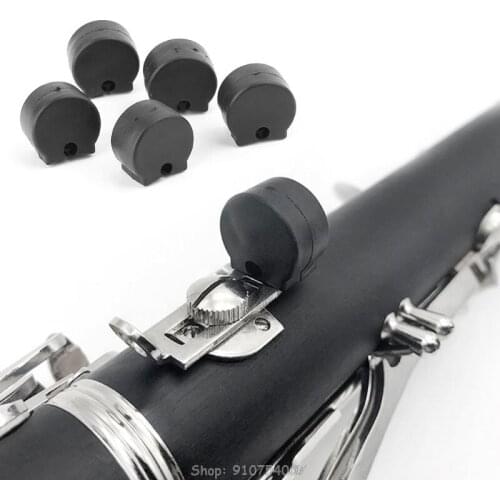 5pcs Rubber Clarinet Finger Cushions Thumb Rest Woodwind Instruments Accessories N07 20 Dropship