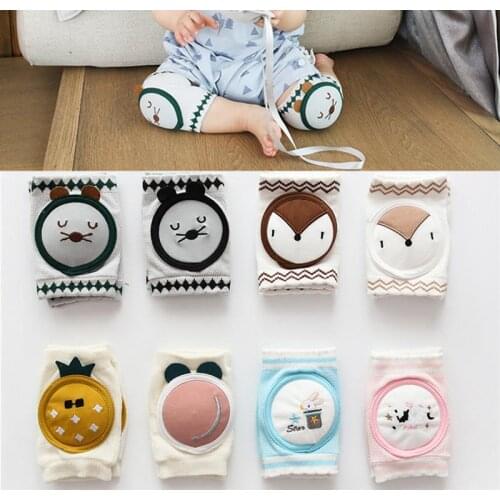 50pair Baby Knee Pads Infant Kneepads Protector Baby Leg Warmers Mesh Breathable Kids Safety Crawling Elbow Cushion Pad