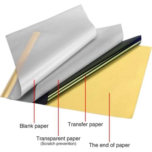 50Pcs Transfer Papers 50Pcs Needle Microneedle 3RL 5RL 9RL 5RS 7RS 5M1 7M1