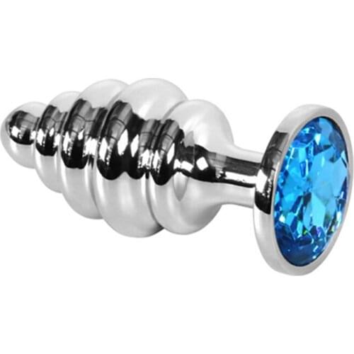 Stainless Steel Anal Butt Plug Thread Prostata Massage Adult Toy Stimulator Sexo Anal Plugs Sex Toys For Men Women Gay Dildo