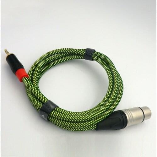 3.5 Jack to XLR Plug Audio Cable for Microphone Amplifier Mixer Bass 3.5mm TRS Stereo Male Jack to XLR Plug Adapter Cable