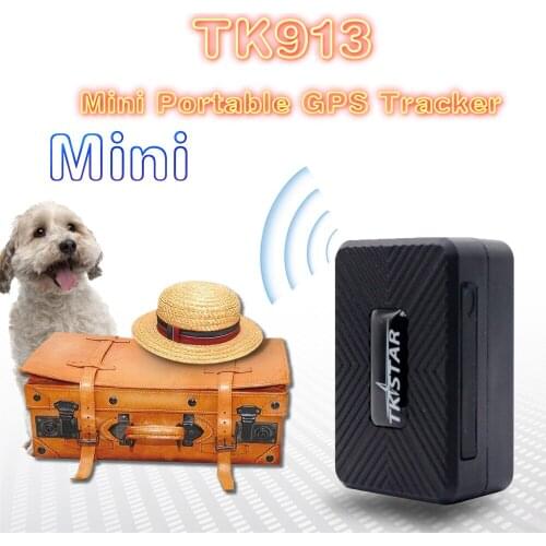 Car GPS Tracker TK913 Mini Portable Tracking Device With Powerful Magnet Waterproof IP67 Function Support History Route Playback
