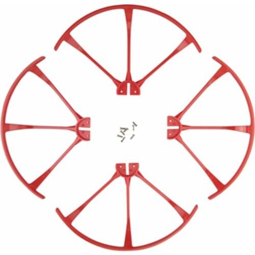Brushless Hood for MJX B3 B3H BUGS 3H Bugs 3 F17 F100 Quadcopter Accessories Guard Ring Drone Backup - Red