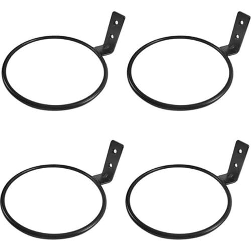 Decorative Iron Wall Hooks Plant Hanger Basket Planters Stand Rack Hanging Flower Pot Holder Balcony Decoration Bracket