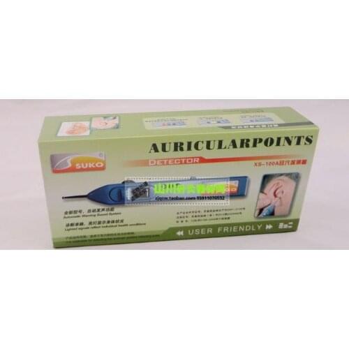 Detector ear detection pen Ear Detector Acupuncture Pen Ear Acupoint Diagnosis Auricular point pen+600P ear press seed+battery
