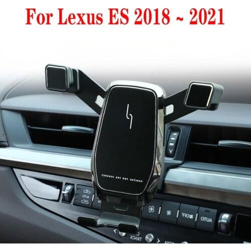 For Lexus ES 2018 2019 2020 2021 Car phone holder vent bracket clip Car accessories Car Air Outlet Phone Holder