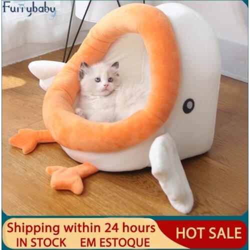 Dog Bed House Four Seasons Universal Enclosed House Small Dog Teddy Removable Bed Cat House Winter Warm Pet Supplies Cats Beds