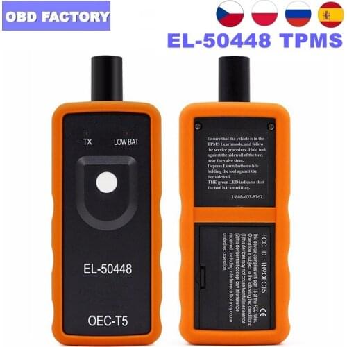 EL-50448 OEC-T5 Tire Pressure Monitor Systems EL50448 TPMS OPEL 50448+ 2IN1 TPMS Activation Tool TPMS Reset Tool EL 50449