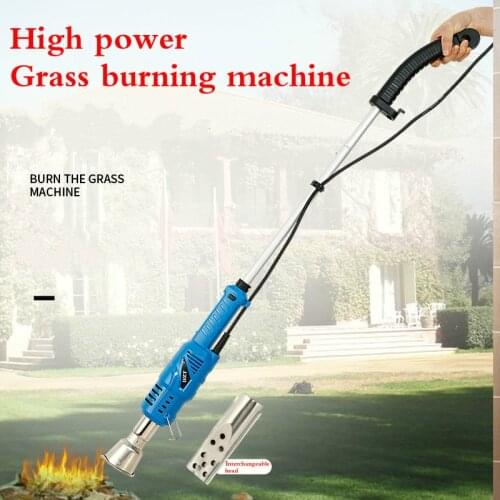 EU Torch Type Grass Burning Machine Carbon igniter Electric Weeder Spray Torch Safe Use Professional Weeding Garden tools