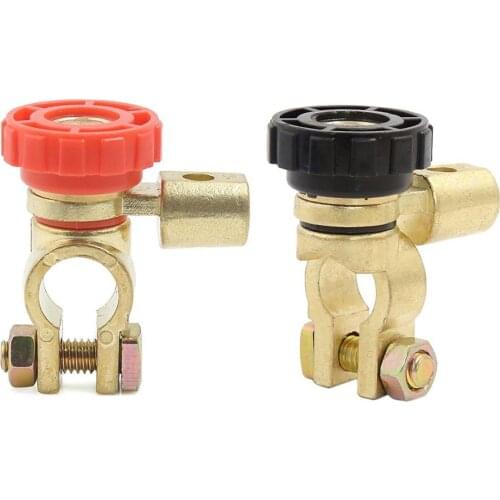 Hot Sell Car Battery Disconnector Terminal Link Switch Quick Cut-off Master Kill Power 17mm Diameter Pile Head