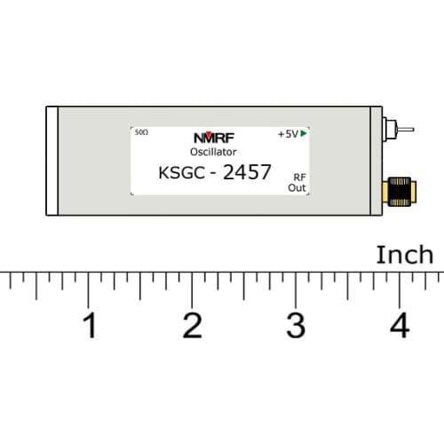 KSGC-2457.6 2.4 GH Active Crystal Oscillator, 2457.6 MHz High Precision Fixed Frequency Signal Source, Signal -Generator
