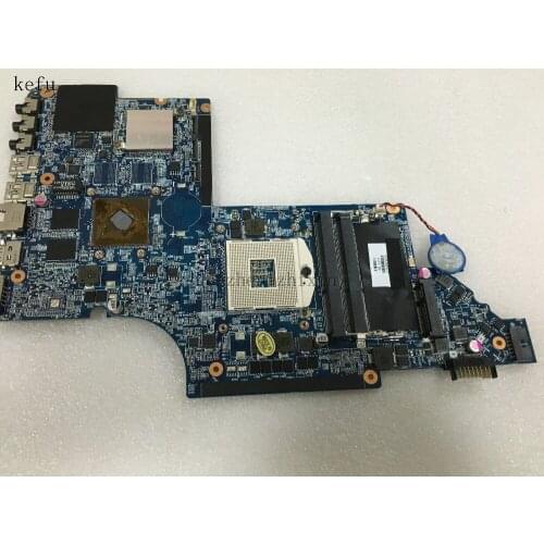 KEFU For HP DV7 DV7-6000 Laptop motherboard 659094-001 DDR3 PGA989 With graphic 1GB test good