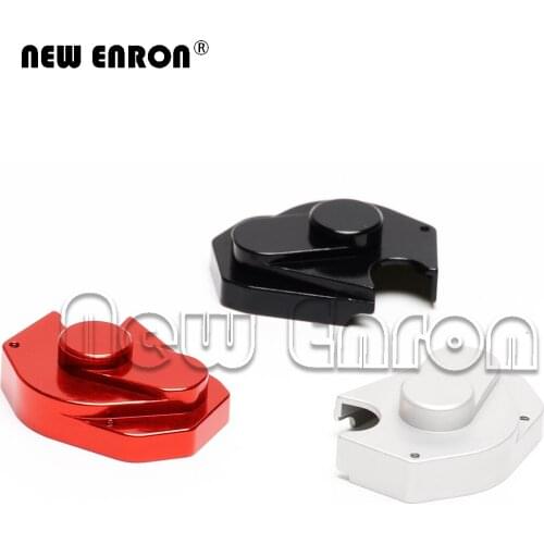 NEW ENRON 21*28*9MM Metal Gearbox Cover Gear Box Dust Cover 1/24 RC Crawler Car Upgrade Parts Accessories for Axial SCX24 90081