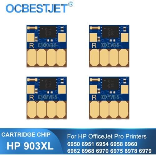 New Upgrade For HP 903XL HP903 903 XL Ink Cartridge Chip For HP Officejet 6950 6951 6954 6958 6960 6962 6968 6970 6975 6978 6979