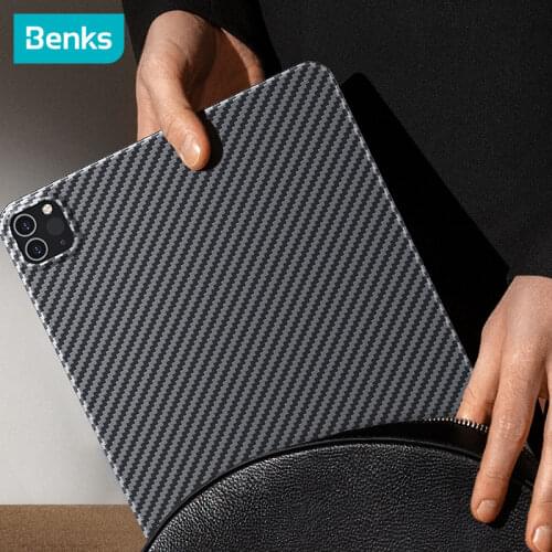 Benks New Aramid Fiber Tablet Protective Case For Ipad Pro 11 12.9 Inch 2021 2020 2018 Air 10.9 Ultra-Thin Anti-Drop Cover