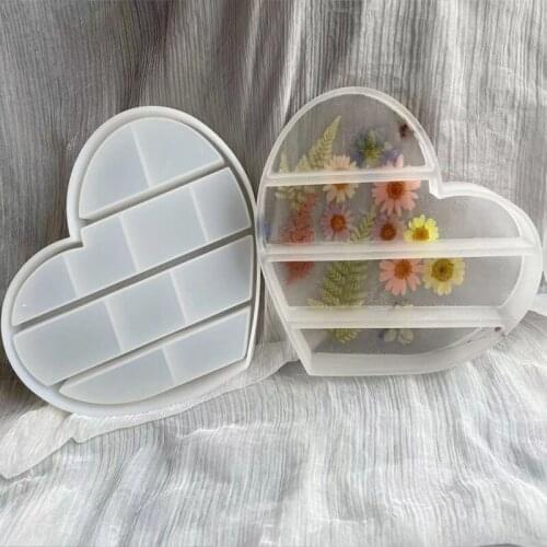 Love Tray/Storage Tray Mold DIY Fudge Candy Decoration Chocolate Candy Jewelry Resin Clay Mold
