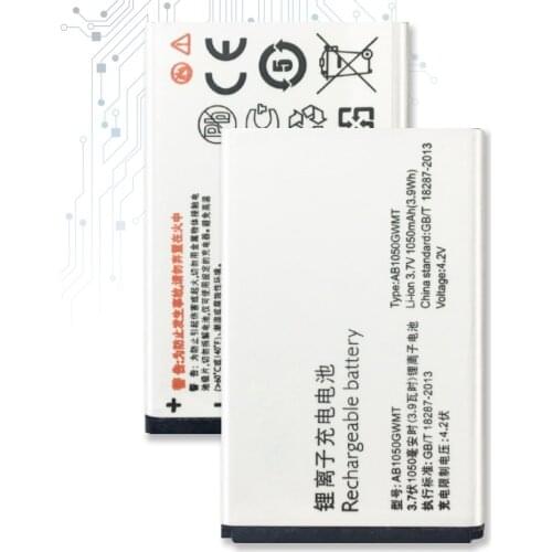 AB1050GWMT Replacement Battery For Philips E103 E106 E255 1050mAh with Track Code