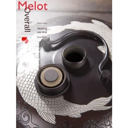 Style Pure Copper Thickened Ancient Style Hand Warmer Hot Water Bag Winter Warm Feet Pot Copper Hot Pot Hand Warmers Warmer