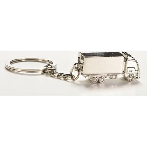 Fashion 1 Pc Car Key Ring Cute Metal Keychain Gifts Mini Truck Key Chain design