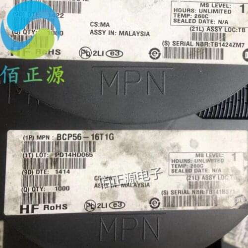 100% Original In Stock New BCP56-16T1G SOT-223 Marking:BH-16 (10pcs/lot)