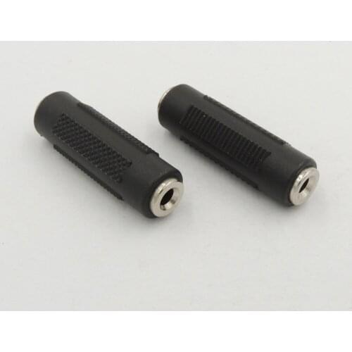 20 pcs 3.5mm Female to 3.5 mm Female Stereo Coupler Adapter Jack Audio Connector