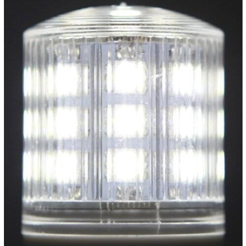 3pcs G9 5W 5050 SMD 24 LEDs Corn Light Lamp Bulb Energy Saving 360 Degree Stripe Cover Warm White 220-240V Drop shipping