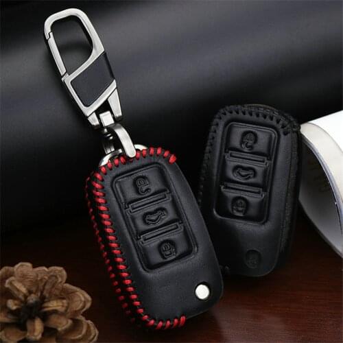 Real Leather Car Key Cover Case For Seat Ibiza Fr Leon Fr Mk3 St Mk2 Mk1 Ateca Arona Toledo Altea 2019-2020 Key Fob Accessories