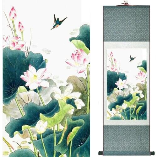 Flowers painting Chinese traditional art painting home decoration paintings20190828004