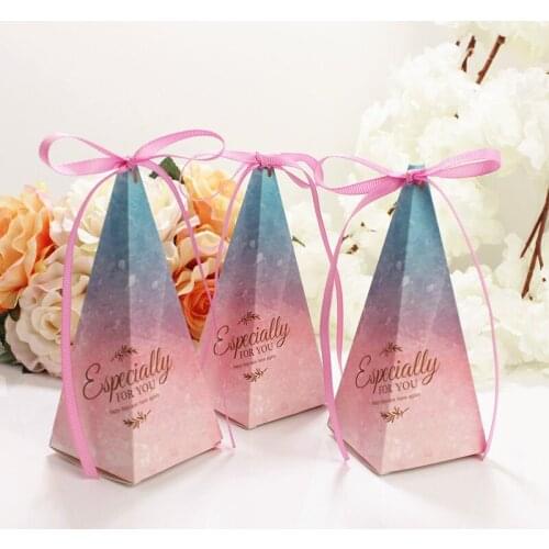 European Wedding Baby Shower Gift gift box Wedding Candy Bag Gifts for Guests Favors Bags Event Birthday Party Supplies