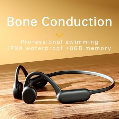 Bone Conduction Headsets Wireless Openear Earphone Outdoor Sports IPX8 Waterproof MP3 Headphone Handsfree with 8GB Mic for Sony