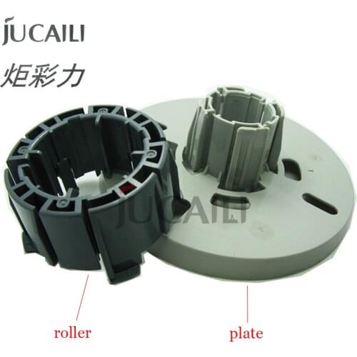 Jucaili good quality mimaki jv33 /mutoh RJ900C/1604 inkjet printer block paper plate media take up roller for holding the media