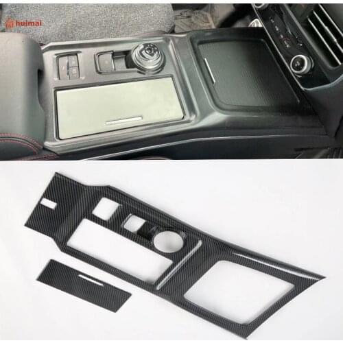 For Ford EDGE PLUS 2021 ABS Plastic Car Internal Gear Shift Box Panel Cover Trim Frame Decoration Accessories