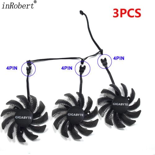 75MM T128010SU 0.35A Cooler Fan For Gigabyte GTX 670 680 760 Ti G1 GTX 770 780Ti fan GTX Titan fan Video Card Cooler Fan