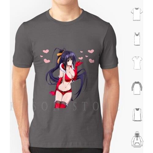 High School Dxd Akeno Kiss T Shirt Men Cotton Anime High School Dxd Highschooldxd High School Dxd Saison 4 Manga