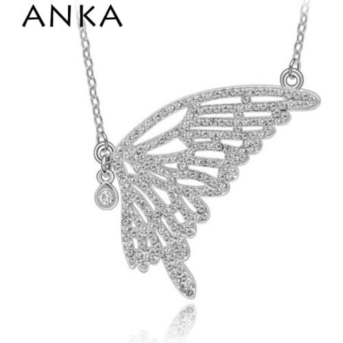 Sale Limited Pendant Necklace Jewelry Collar Valentines Day Gift Fashion Butterfly Crystal Jewellry #85496