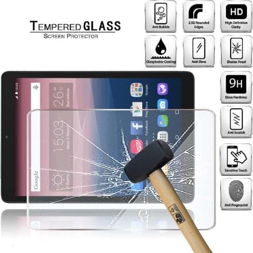Tablet Tempered Glass Screen Protector Cover for Alcatel OneTouch Pixi 3 10 Tablet HD Eye Protection Tempered Film