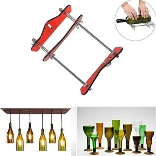 Glass Bottle Cutter Professional For Square And Round Wine Beer Bottle Cutting Glass Bottle Cutter DIY Glass Champagne Jar Tool