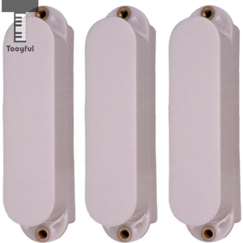 Tooyful 3Pcs/Set Sealed Active Pickup Covers Single Coil for Electric Guitar Parts