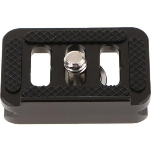 TY-C10 Professional Aluminum Quick Release Plate 1/4 For Tripod Ball Head - Black