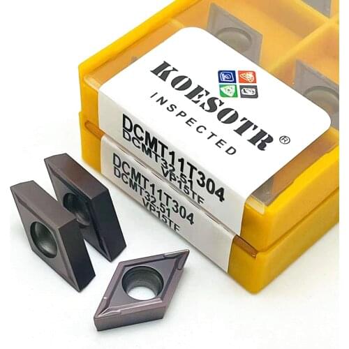 High quality carbide insert DCMT11T304 VP15TF UE6020 US735 new CNC machine tool milling cutter DCMT11T304 lathe cutting insert