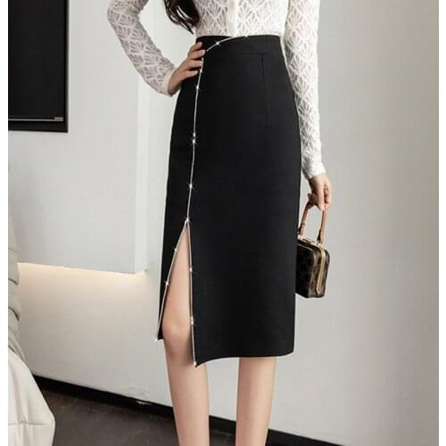 Юбки-карандаши с завышенной талией Wenaiyi China At AliExpress