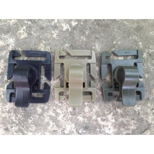 10pcs Webbing Clip Molle Hydration Bladder Drinking Tube Trap Hose for Camelbaks