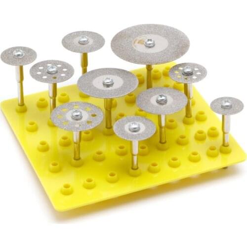 10Pcs 2.35mm Diamond Cutting Disc For Rotary Mini Drills Cut Off Wheel