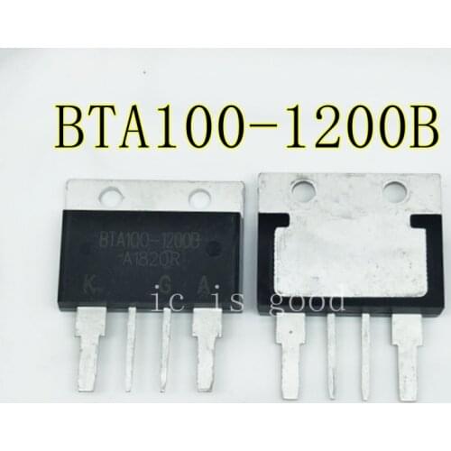 2PCS-10PCS BTA100-1200B BTA1001200B BTA100 BTA100A-1200B 100A 1200V new and good quality