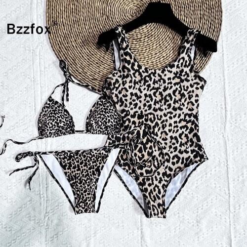 Леопардовые купальники Bzzfox China At AliExpress