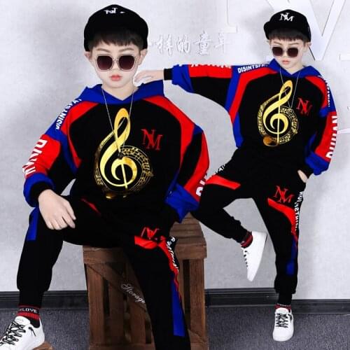 4-13 Years Boys Clothing Set Autumn Spring Children Hooded Sports Suits for Boys Clothes School Kids Casual Tracksuit