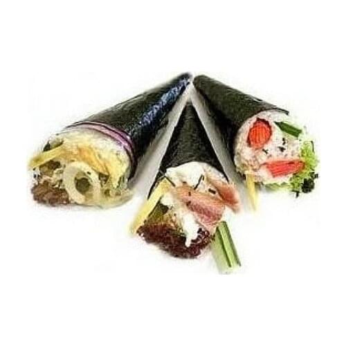 Globy Bamboo Temaki, Külahlık Serving 3'lü