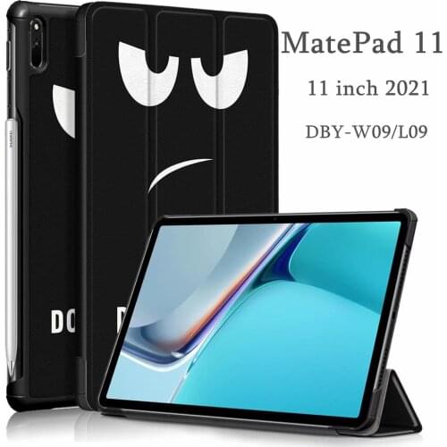 Magnetic Case for Huawei Matepad 11 Tablet Case DBY-W09 DBY-L09 Folding Stand Pu Leather Cover for Huawei Matepad 11 2021